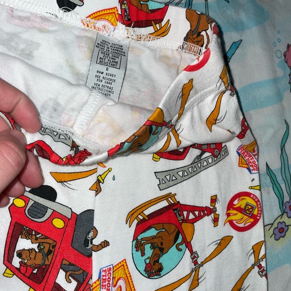 Scooby Doo Fire Fighter Pajama Pants - Picture 2 of 2